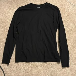 Old navy black long sleeve shirt. 60%cotton 40% polyester